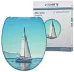 Sch&uuml;tte WC-Sitz Sailing Duroplast mit Absenkautomatik