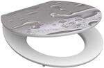 Sch&uuml;tte WC-Sitz Grey Steel Holzkern mit Absenkautomatik