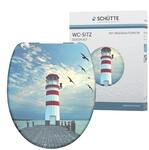 Sch&uuml;tte WC-Sitz Lighthouse Duroplast mit Absenkautomatik