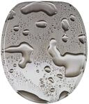 Sanilo WC Sitz mit Absenkautomatik Dewdrop, Hochwertiger und Stabiler Toilettendeckel