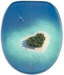 Sanilo WC Sitz mit Absenkautomatik Dream Island, Hochwertiger und Stabiler