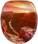 Sanilo WC Sitz mit Absenkautomatik Grand Canyon, Hochwertiger und Stabiler