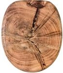 Sanilo WC Sitz Old Tree, Hochwertiger und Stabiler Toilettendeckel aus Holz