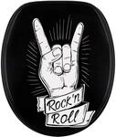 Sanilo WC Sitz mit Absenkautomatik Rock n Roll, Hochwertiger und Stabiler