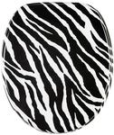 SANILO WC Sitz mit Absenkautomatik Top Fix Zebra