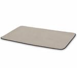 Knuffelwuff Hundematte Cheyenne Kunstleder XL 105 x 73cm Taupe