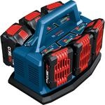 Bosch Professional Akku-Ladeger&auml;t GAL 18V6-80 mit 6 Akkuschnittstellen