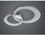 Trio Leuchten LED-Deckenlampe Granada Chrom