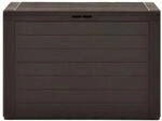 vidaXL Gartenbox Braun 78x44x55 cm