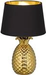 Trio Tischleuchte Pineapple Gold 43 cm x 28 cm x 28 cm