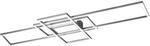 Trio LED-Deckenleuchte Irvine 60W Nickel matt