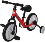 HOMCOM Kinder Laufrad mit St&uuml;tzr&auml;dern und Pedalen