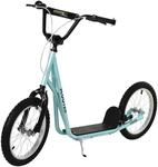 HOMCOM Kinderroller mit Luftreifen Handbremse H&ouml;henverstellbar