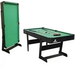 Cougar Billardtisch Hustle XL faltbar Schwarz Gr&uuml;n