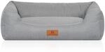 Knuffelwuff Hundebett Emma Velours M-L 85 x 63cm Petrol