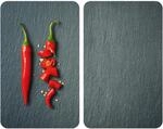 Wenko Herdabdeckplatten Universal Cayenne 2er Set Mehrfarbig