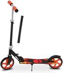 ArtSport Scooter Cityroller Fire Schwarz Rot