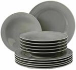 Seltmann Weiden Beat Coor Glaze Tafelservice 12-teilig Perlgrau