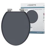 Sch&uuml;tte MDF WC-Sitz Spirit Anthrazit mit Absenkautomatik
