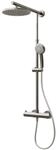 Schulte Duschsystem Rain Classic mit Thermostat Kopfbrause rund