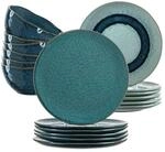 Leonardo Matera Kombi-Set 18-teilig Blau
