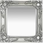 vidaXL Wandspiegel im Barock-Stil 40x40 cm Silbern 320306