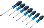 BGS Schraubendreher Satz T Profil F&uuml;r Torx Mit Bohrung T10 T40 7Tlg 7841