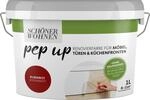 Sch&ouml;ner Wohnen pep up Renovierfarbe M&ouml;bel, T&uuml;ren und K&uuml;chenfronten Rubinrot...