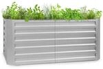 Blumfeldt High Grow Straight Hochbeet 120x60x60 cm 432 L Stahl Rechteckig