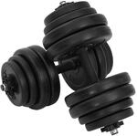 vidaXL Kurzhanteln 2x15 kg 90267