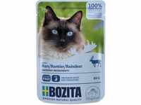Bozita Katzen-Nassfutter Pouch HiS Rentier für Katzen 85 g