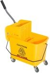 HOMCOM Putzwagen Fahreimer Putzeimer 20 Liter