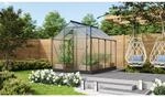 Vitavia Gew&auml;chshaus Triton 5000 Schwarz 5 m&sup2; inkl. Fundamentrahmen