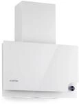 Klarstein Amelia Dunstabzugshaube 123W 60x47x23,5cm LED-Licht Touch Glas Wei&szlig;