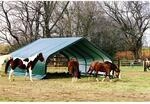 ShelterLogic Weidezelt 40,87 m&sup2; Run-In-Shed 670 cm x 610 cm