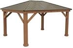 Westmann Holz Pavillon Devon 371 cm x 490 cm FSC&reg;