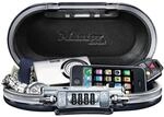 Master Lock Reise-Safe inkl. Stahlkabel u. Kombinationsschloss 5900EURD Grau