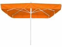 Schneider Schirme Schneider Sonnenschirm Quadro Orange 300 cm x 300 cm