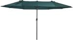 Outsunny Gartenschirm Stahl Polyester 460L x 270B x 240H cm