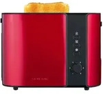 Severin Automatik-Toaster AT 2217 Schwarz-Rot 800 W