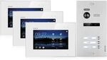 Balter EVO Video-T&uuml;rsprechanlage f&uuml;r Dreifamilienhaus mit 3x 7 Zoll Monitor