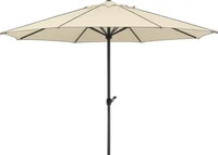 Schneider Schirme Schneider Marktschirm Adria &Oslash; 350 cm Natur mit Kurbelmechanik