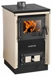 Justus K&uuml;chenofen Rustico 50 2.0 Stahl Creme 7 kW