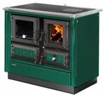 Justus K&uuml;chenofen Rustico 90 2.0 Stahl Gr&uuml;n 7 kW
