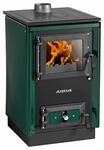 Justus K&uuml;chenofen Rustico 50 2.0 Stahl Gr&uuml;n 7 kW
