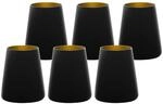 St&ouml;lzle Lausitz Power Becher 380 ml 6er Set Schwarz-Gold