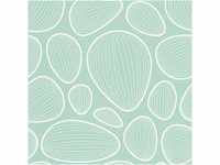 Bricoflor Mint Tapete mit Grafik Design Moderne Nordische Tapete mit Organischem