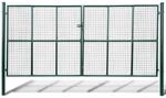 vidaXL Gitter-Gartentor 415 x 175 cm 141392