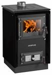 Justus K&uuml;chenofen Rustico 50 2.0 Stahl Schwarz 7 kW