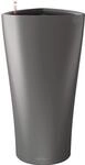 Lechuza&reg; Pflanzs&auml;ule Delta Premium 40 cm x 40 cm x 75 cm Anthrazit metallic